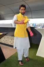 Jackky Bhagnani at Youngistaan Holi in Juhu, Mumbai on 8th March 2014